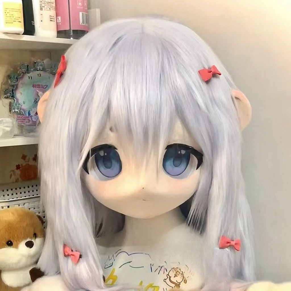 

Kigurumi Headbase Mask Fursuit Character Human Kig Head OC Mask Anime Cosplay Accessories