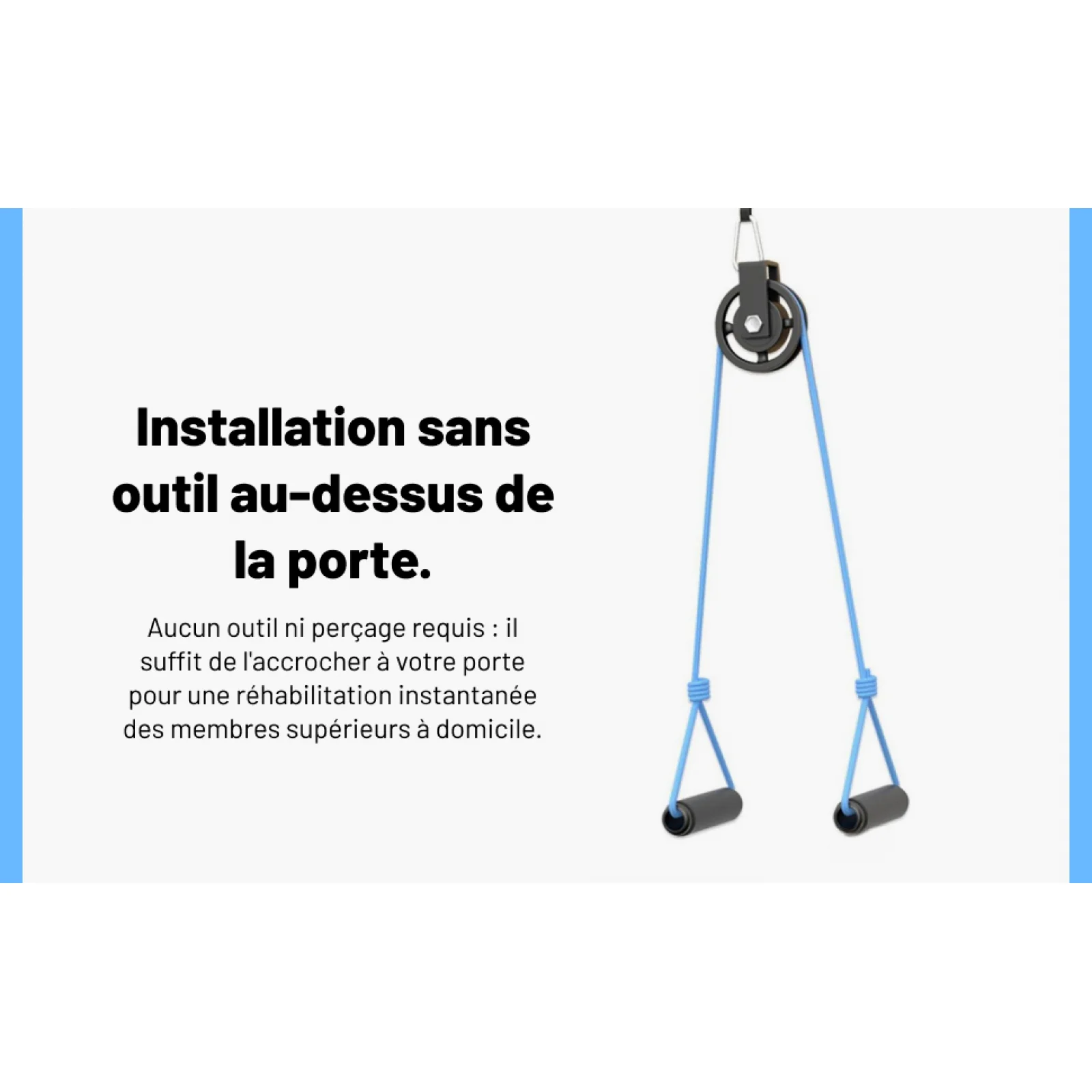 

Тренажер для плеч, рук, вспомогательный тренажер для тренировки верхних конечностей, эластичный тренажер со шкивом над дверью, реабилизированный тренажер для пожилых людей пожилого возраста