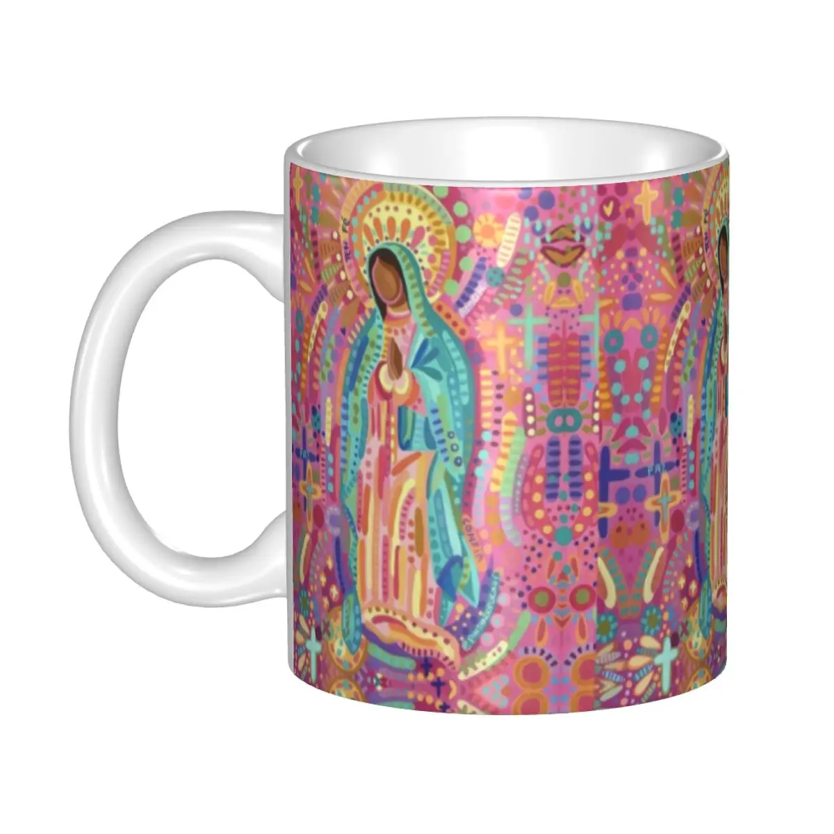Customized Virgin Mary Coffee Mug DIY Ceramic Tea Milk Mug Cup