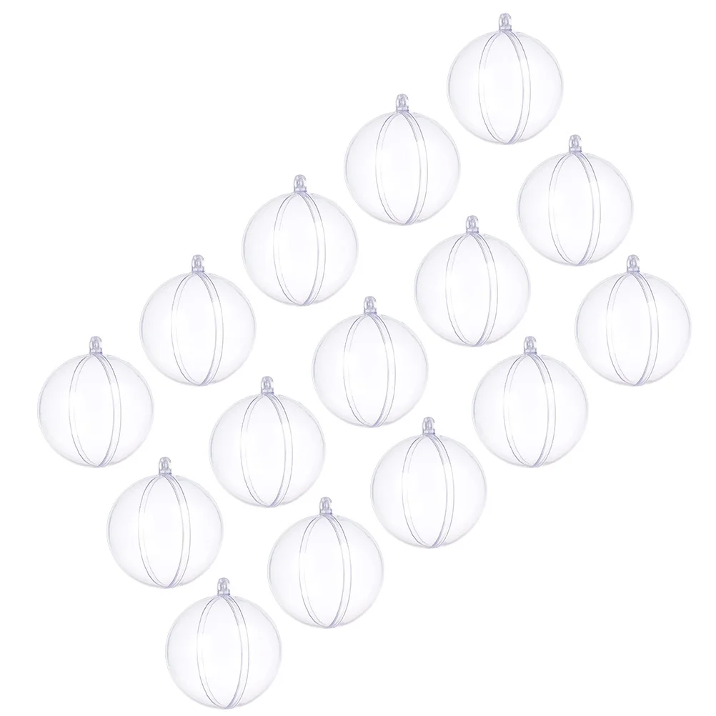 

15 pcs Plastic Christmas Ball Hanging Decor For Christmas Tree Xmas Ornament Party Wedding Home Garden Decoration