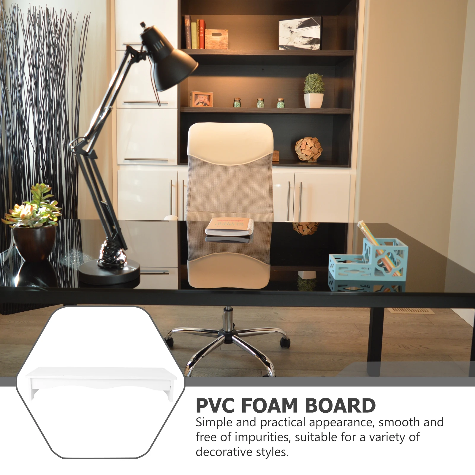 

Computer Monitor Stand Desktop Shelf Durable Plastic Material Elevate Screen Comfortably Storage Solution Keyboard Holder Easy