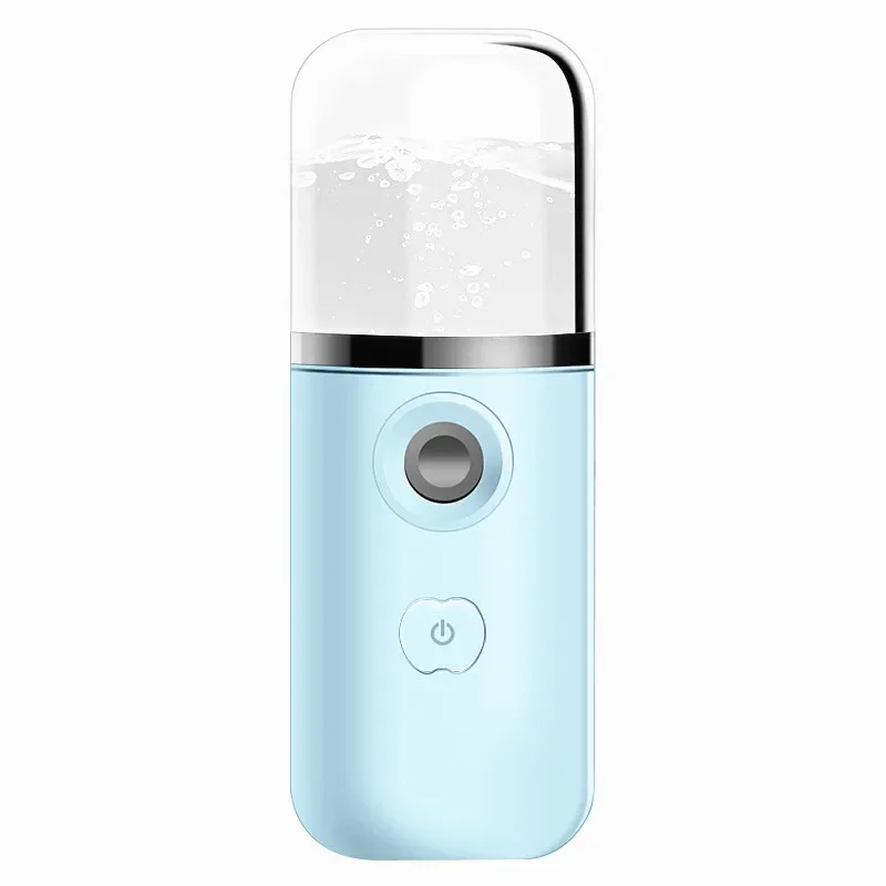 2021 Fashion Portable Steam Face Humidifier Colorful Handheld Ultrasonic Mini Air Humidifier USB  Humidifier