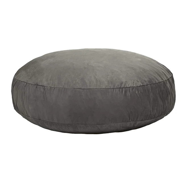 

Ultra Soft Holland Velvet Fabric Round Fluffy Lazy Sofa Inflatable Bean Bag Bag Sofa For Living Room Bedroom Sleeping Relaxing