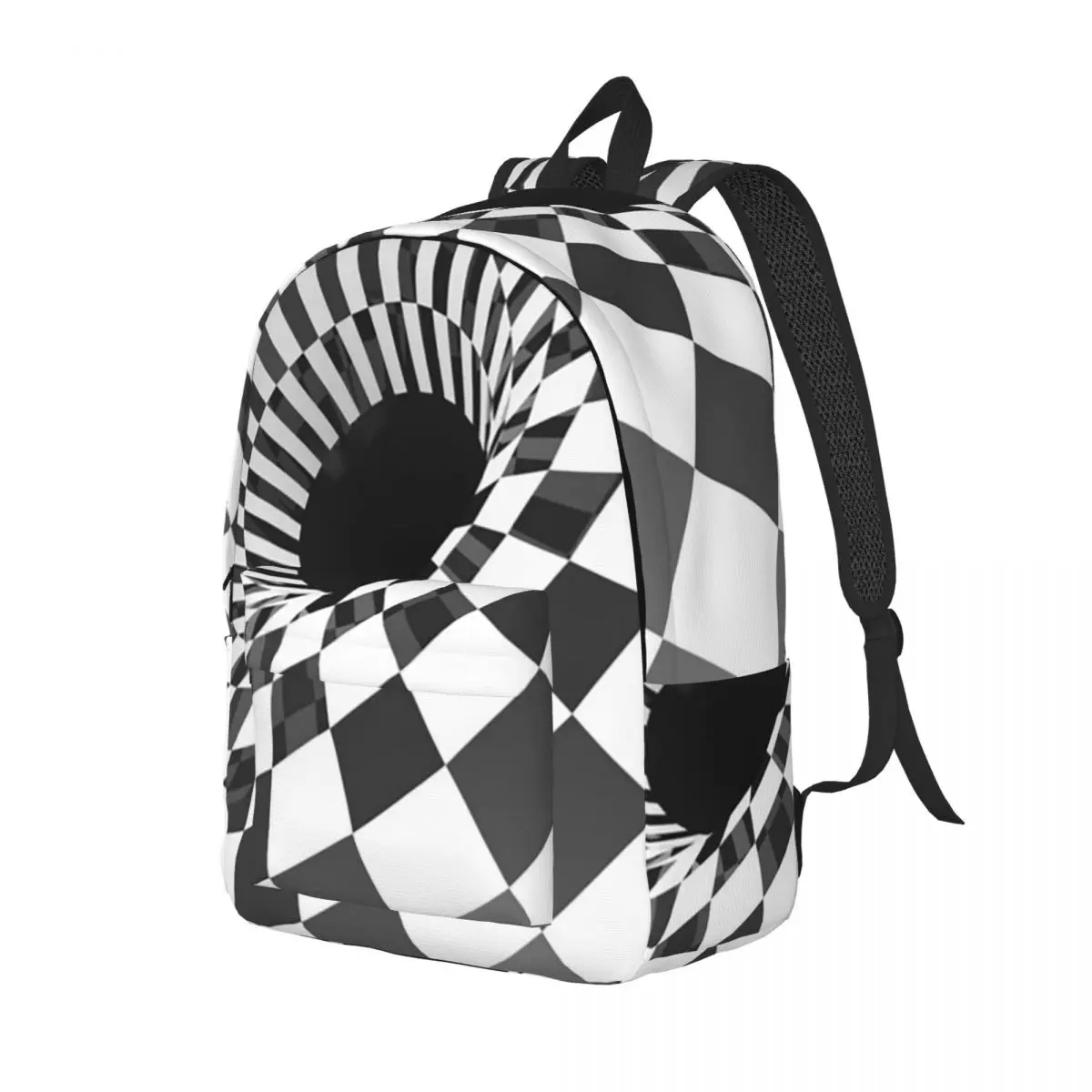 

Grief - Chess BoardChecker Vortex Student Backpack School Bag Hiking Travel Daypack for Men Women Fashion Bookbag Shoulder Bags