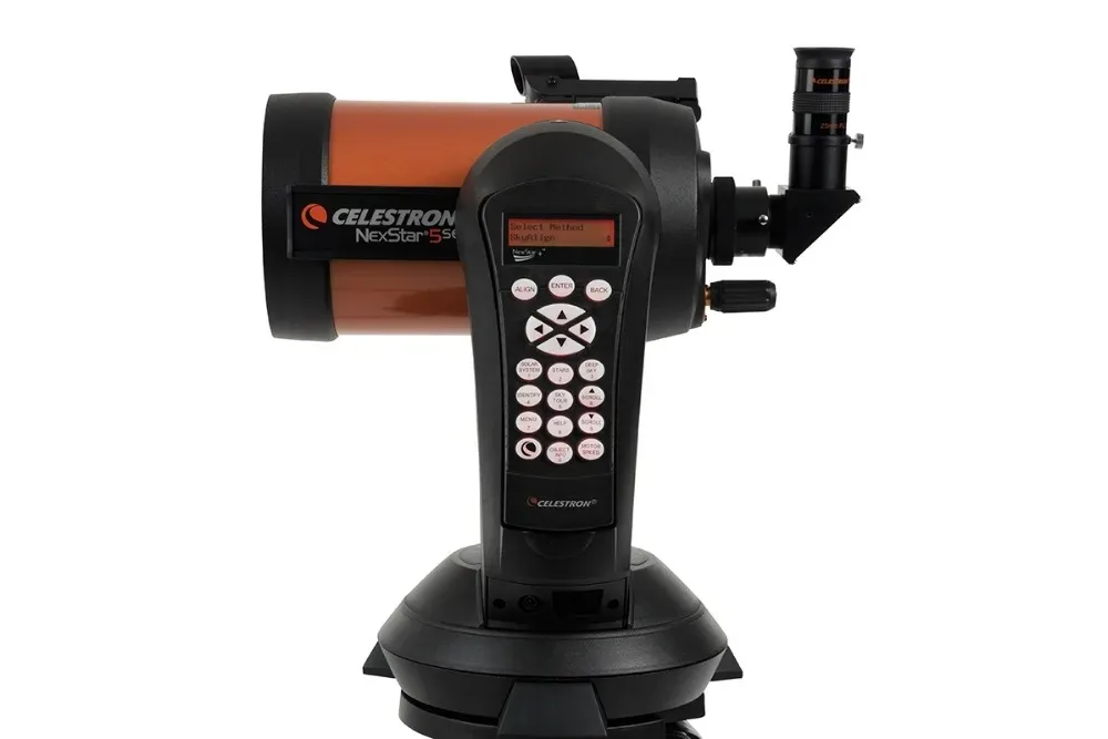 

Celestron NexStar 5SE 125mm f/10 Schmidt-Cassegrain Computerised GoTo Catadioptric Telescope StarBright XLT #11036