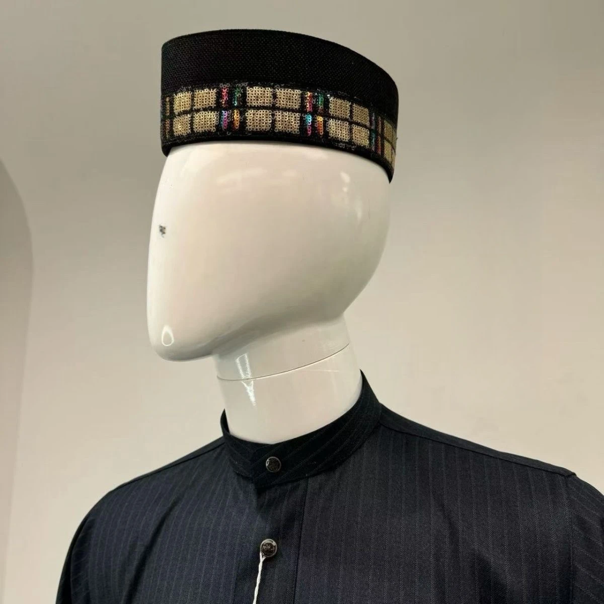 Cappello da barca musulmano malese per uomo Abbigliamento Spedizione gratuita Prodotti fiscali Berretto da preghiera Turchia Kippa Maglia saudita Islamica Kufi 03401