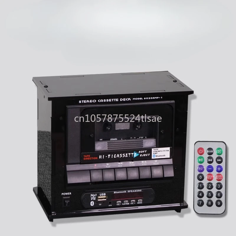 

Bluetooth Cassette Player, Recorder Nostalgic Cassette Player, Mini Cassette Player, Recording Film, Small Open Disc