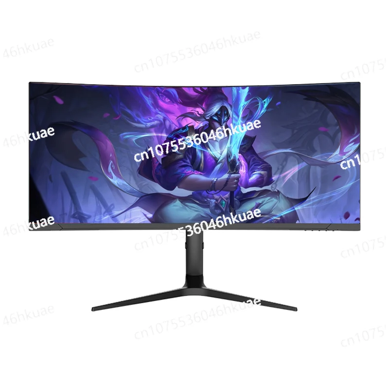 34" gebogener 4K 165Hz rahmenloser LED-Gaming-Monitor für Gamer Ansicht 6