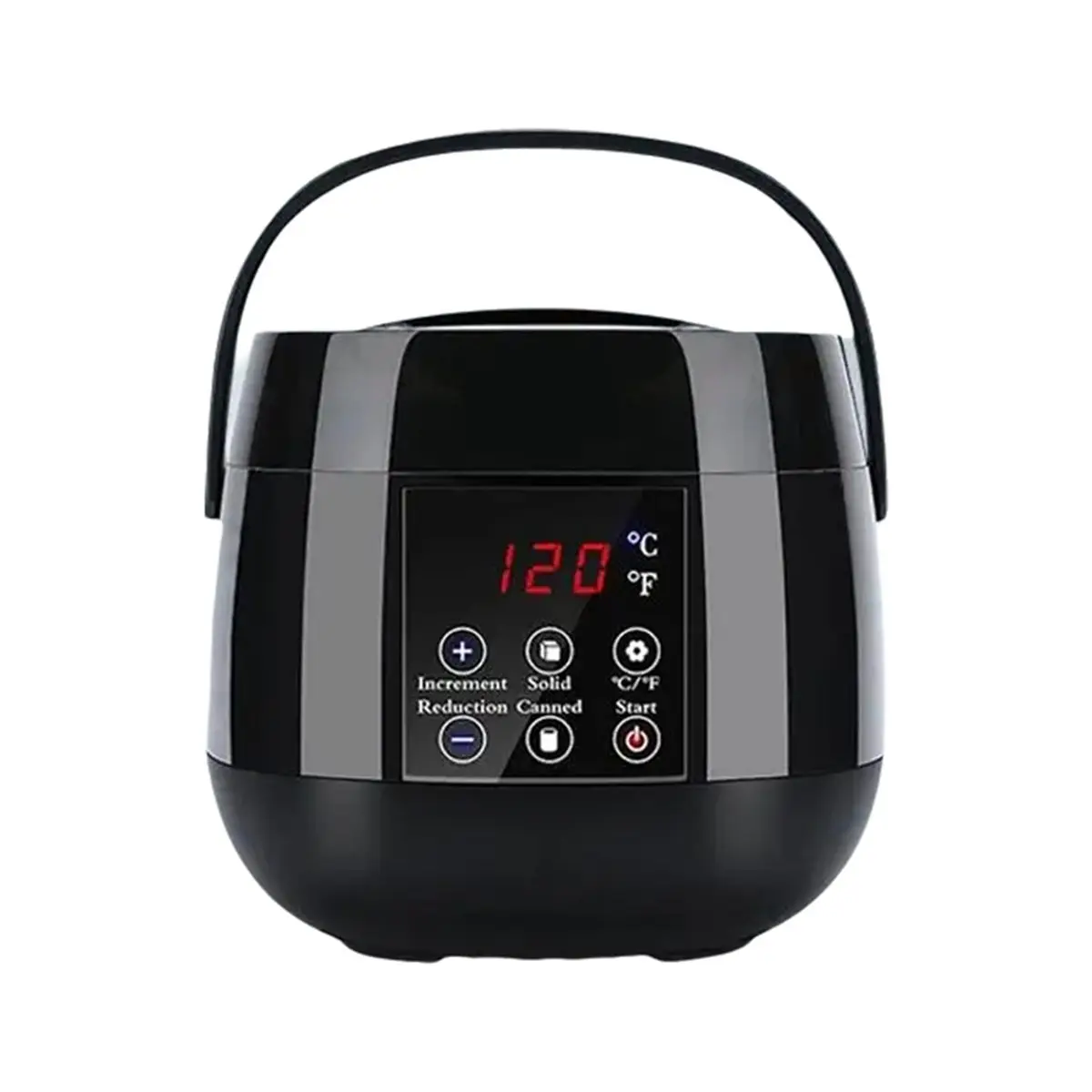 【STABLE QUALITY】500ML Wax Warmer Digital Wax Heater for Hair Removal Waxing Beans Heating Machine Depilation Epilator B US Plug