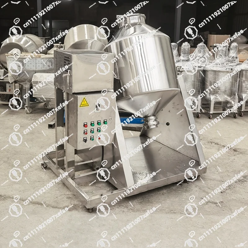 Vertical Stainless Steel Rotary Dried Tea Ingredients Spice Mixer Mixer Food Washing Powder Roller Mixer