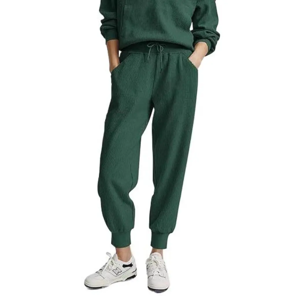 

New Fashion Long Sleeve Sweatshirt And Sweatpants Casual Suit Half Zipper Design for Women by