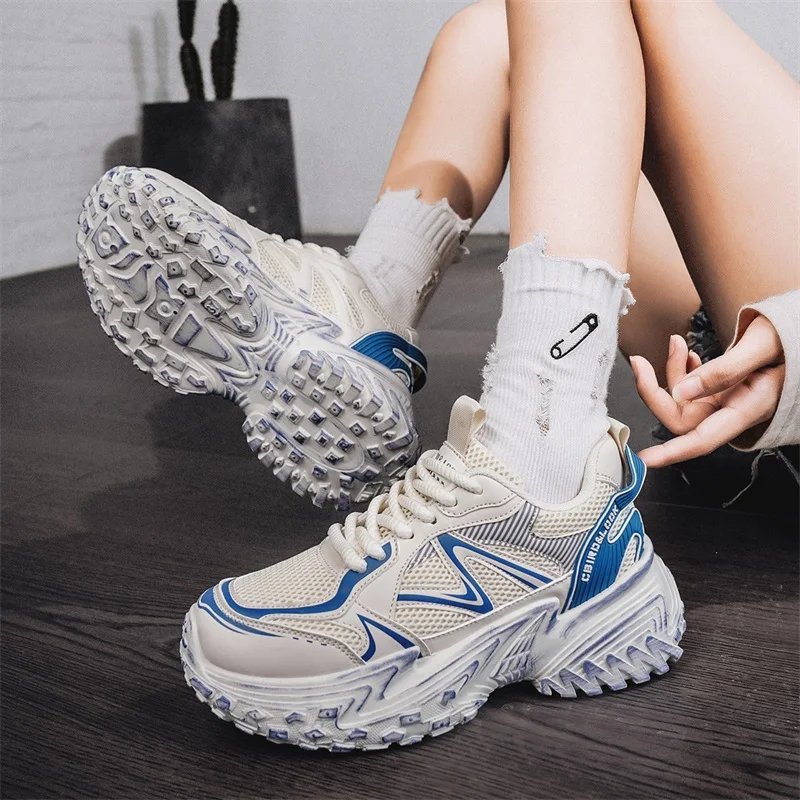 CYYTL Sneakers Casual Mens Shoes Outdoor Platform Sports Walking Running Fashion Luxury Designer Couple Unisex Mesh Women Tennis