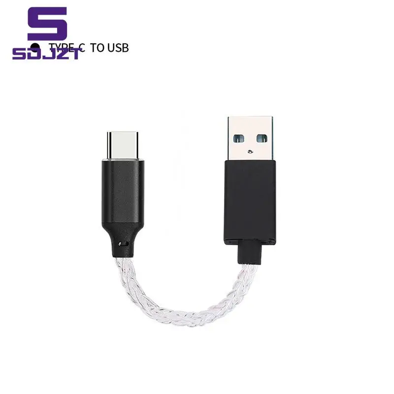 USB Type C To Type C DAC Hifi Adapter Earphone Amplifie Digital Decoder AUX Audio Cable Converter Android OTG Adapter Cable