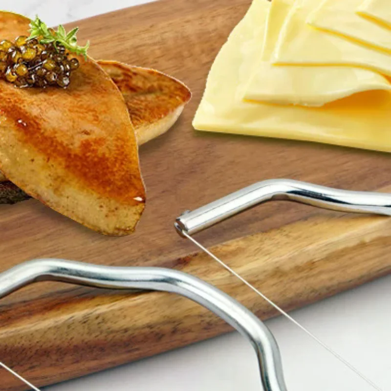 Stainless Steel Cheese Cutter, Home Foie Gras Cut, Baking Tools, Butter Knife, Cheese Splitter, Cheese Cheese Slicer