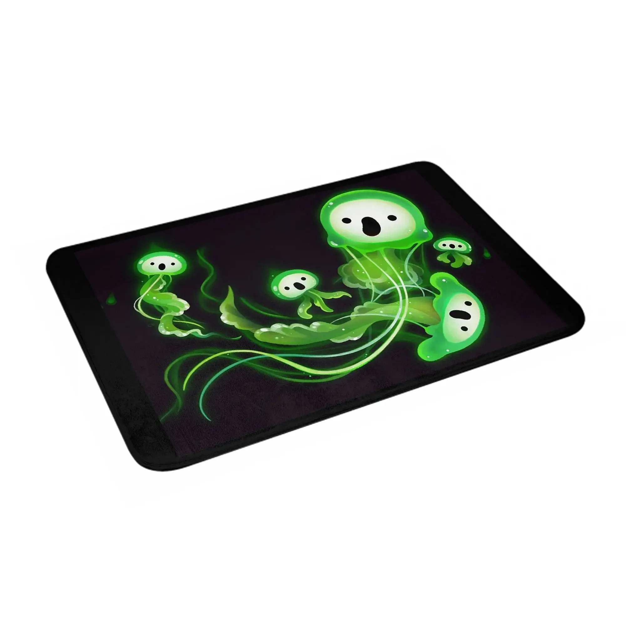 Ghost Jellyfish Non-slip Doormat Floor Mat Dust-proo Carpet Rug for Kitchen Entrance Home Bedroom Footpad Mats