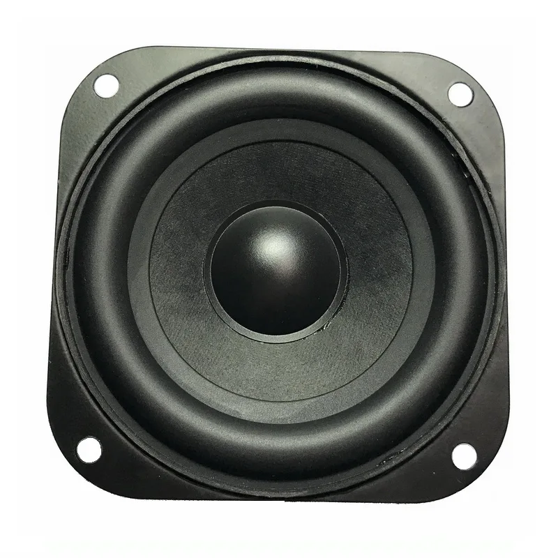 3.5 Inch Neodymium Full Range Speaker 88MM square 4Ohm/8Ohm Horn Professional audio equipment Speaker(1pcs speaker)