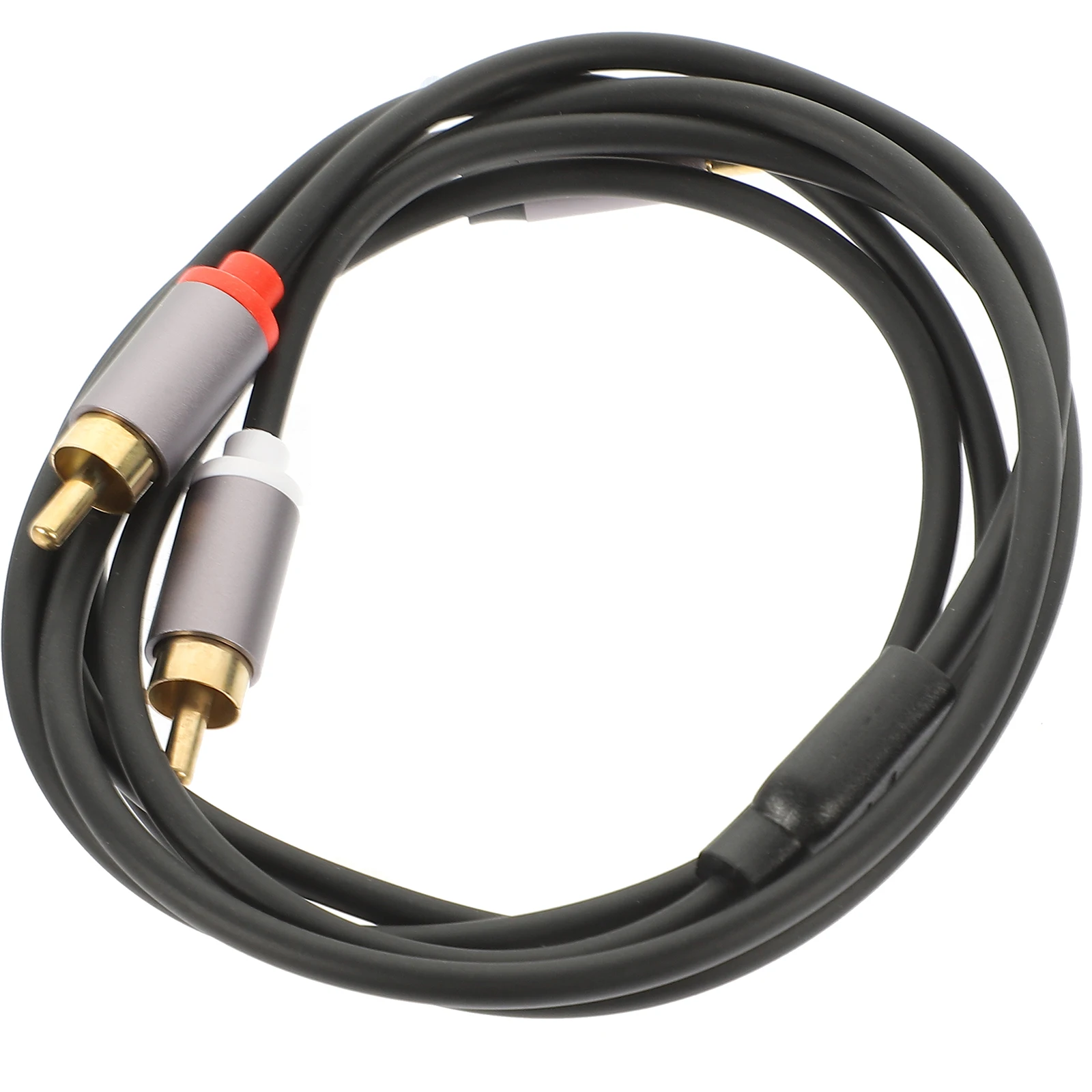 

3.5mm Audio Cable Aux Cord for Headphone Speaker Phone Computer Iron Grey Stereo Jack Wire Auxiliary Sound System
