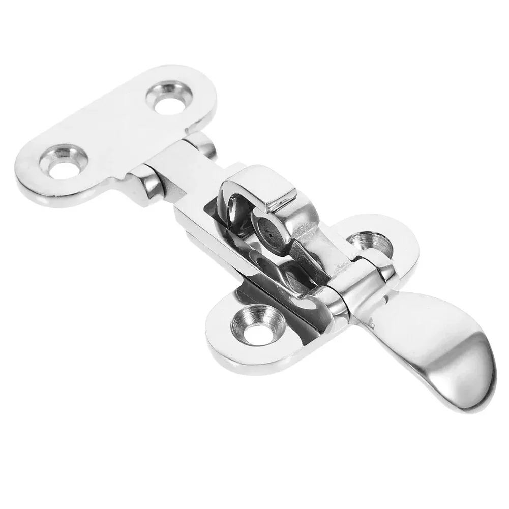 

316 Stainless Steel Anti-Rattle Boat Door Latch Lock Holding Clamp Marine Grade Fastener Marine Hardware Laundry Chute Gate