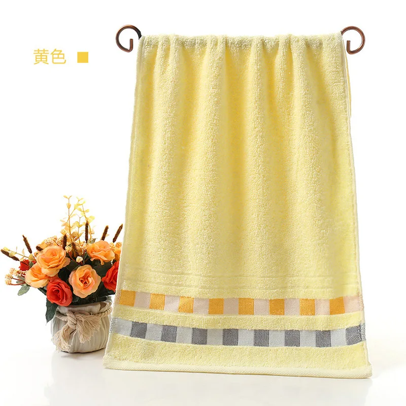 Hot Sale 77 X 33cm Bath Towels 100% Cotton Towel Avaliable Cotton Fiber Natural Eco-friendly Embroidered Bath Towel