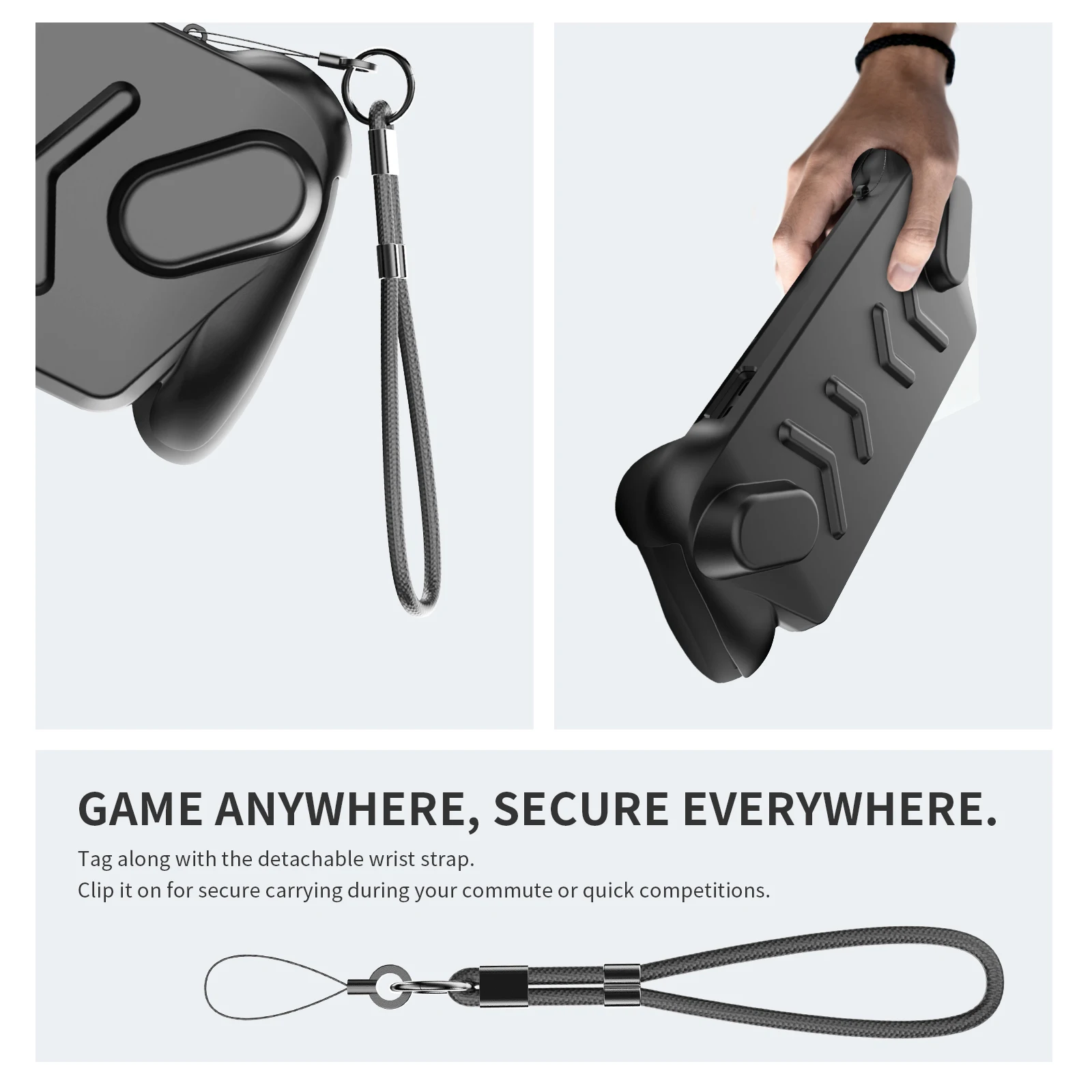 

Ergonomic Handle Grip Protective Cover Anti-Drop Handheld Game Console TPU+ABS Case Anti-Slip Host Shell For Rog Xbox Ally X