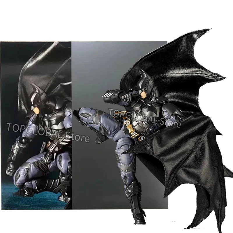 

KAIYODO Удивительный Yamaguchi Revoltech Batman Arkham Knight Ver. Коллекция аниме-фигурок Ko Модель игрушки в подарок