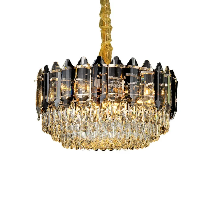 

Crystal chandelier light luxury hotel lobby crystal chandelier