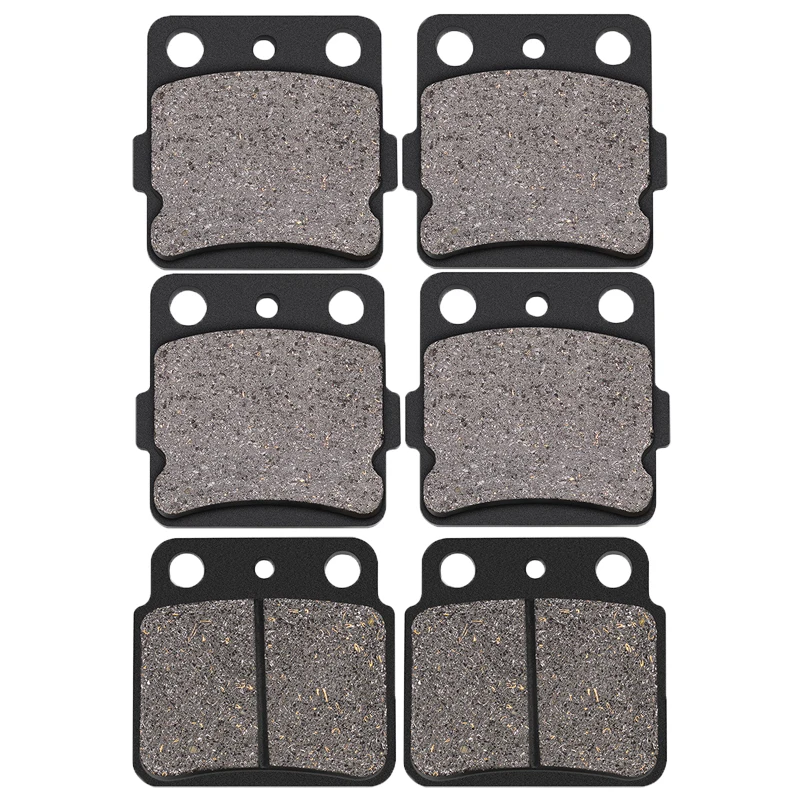 Motorcycle Front and Rear Brake Pads For KAWASAKI KSF400 A1 A2 A3 A6F KFX400 2003-2008 KSF KFX 400