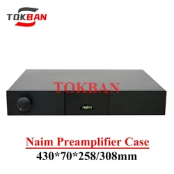 Tokban 430*70*258/308mm Replica Naim Preamplifier Chassis Enclosure Diy Audio Amplifier Case Shell Accessories