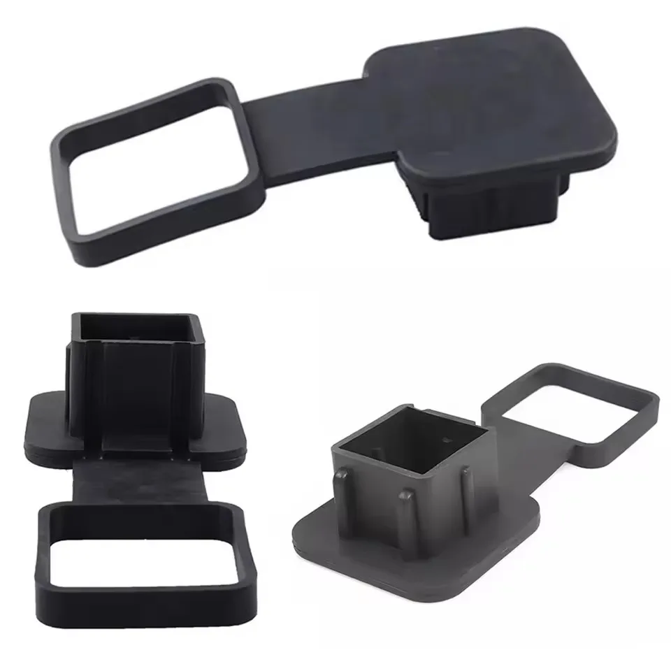 Trailer Hitch Receiver Cover Plug Rubber Tow Plug Tube Cap Protector for Mercedes Toyota Jeep Ford Chevrolet RAM Dodge