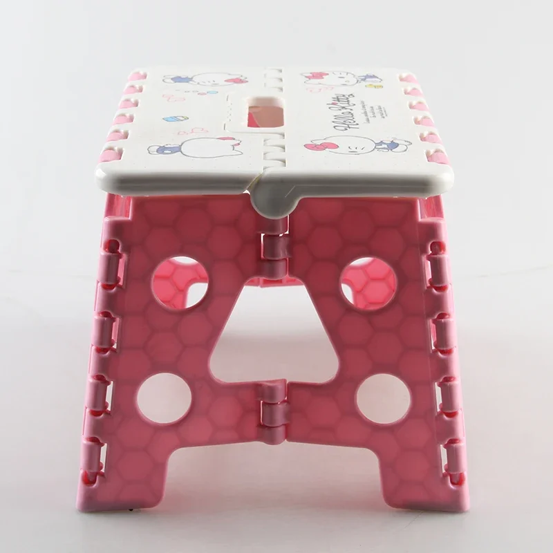 Thickened plastic folding stools and chairs, portable bathroom stools, small chairs, children