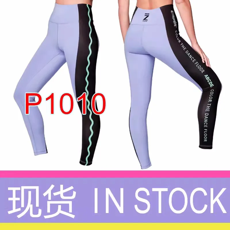 ABCDE Gym Wear Yoga Running, Group Dancing Quick-drying stretch leggings New P 1010