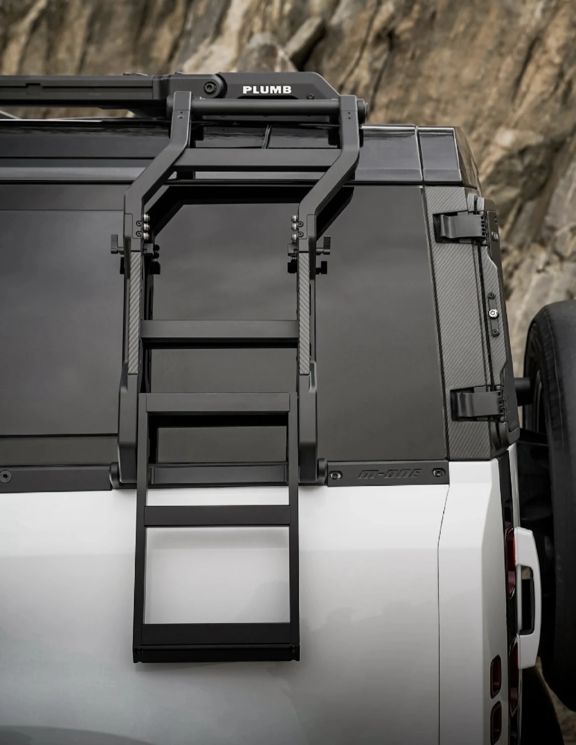 

2020+ Accessories Parts PLUMB Side Climbers Ladder for Land Rover Defender L663 130 110 90