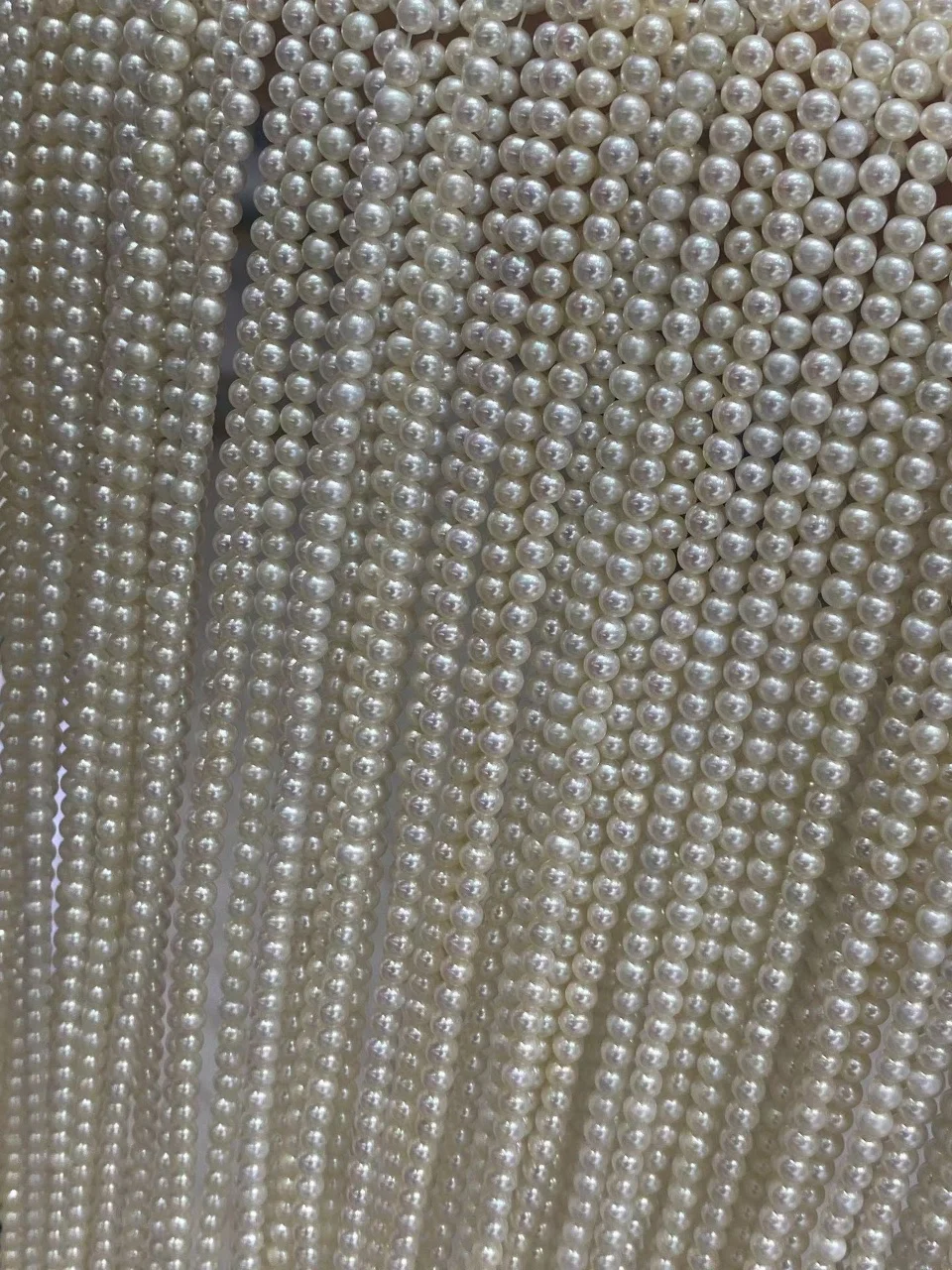 Certificate 925 Silver Natural Aurora Luster Freshwater Baby Pearl Choker Necklace 4mm Tiny Bead Torques All-Match Daily Jewelry