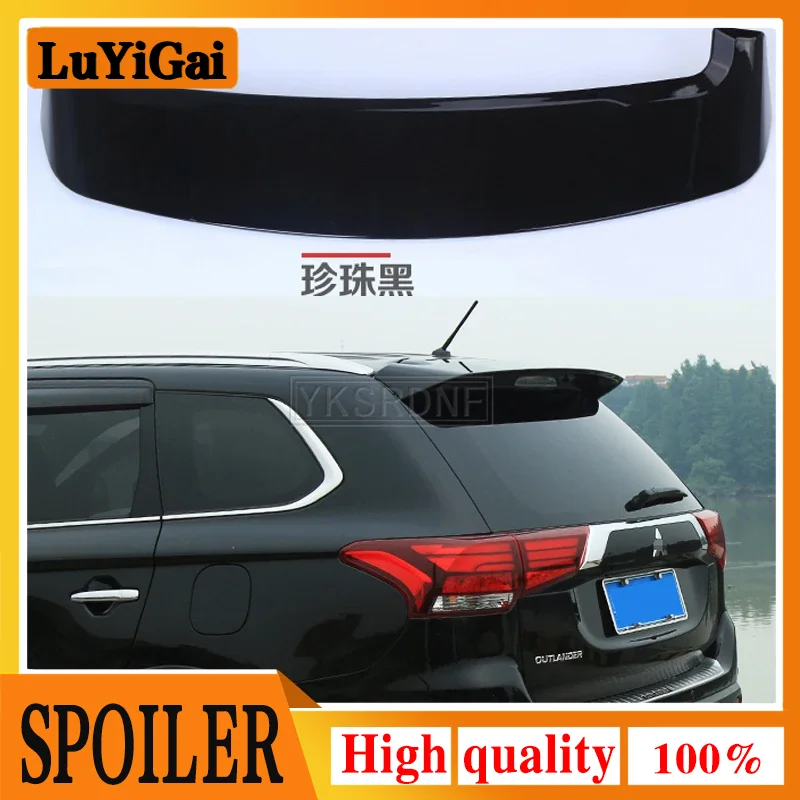 Car Styling ABS Plastic Unpainted Primer Rear Trunk Boot Lip Wing Rear Spoiler For Mitsubishi Outlander 2013 2014 2015 2016 2017