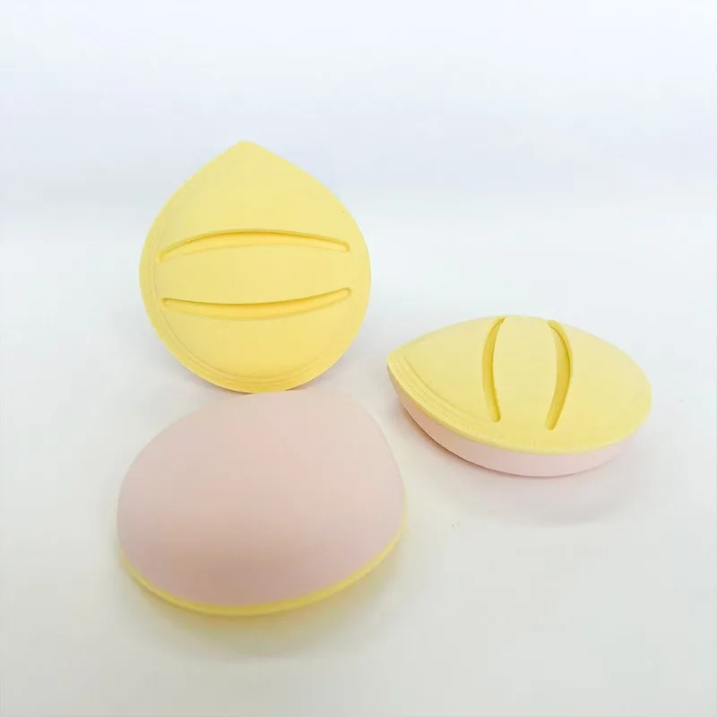 스폰지 건식 및 습식 이중 용도 화장품 퍼프 슈퍼 소프트 스펀지 에어 쿠션 파우더 퍼프 파운데이션 컨실러 피부 친화적인 쿠션