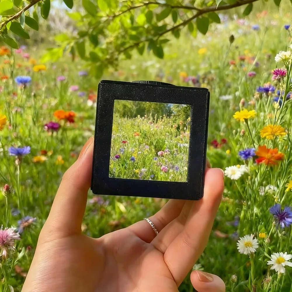 

Fresnel Lens Portable Viewfinder Frame Optical Lens Vintage Optical Viewfinder Handmade Waist-Level Finder Creative Photography