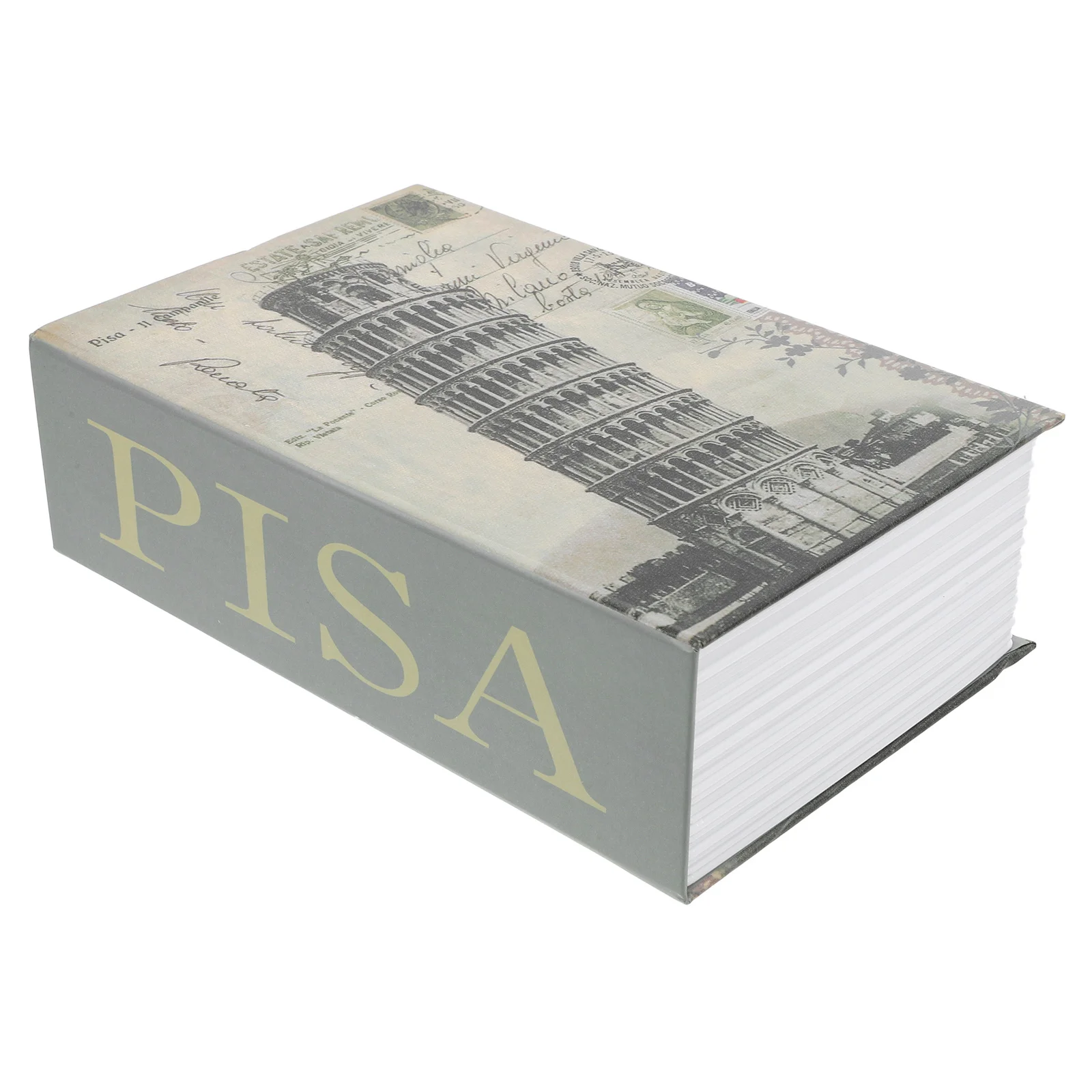 Libro di simulazione della cassetta di sicurezza, archiviazione nascosta per chiavi di gioielli in contanti, piccola custodia segreta con serratura