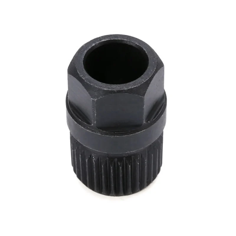 1 Pcs Alternator Clutch Free Wheel Pulley Removal Tool 33T Socket V Belt Pulley Remover for VW Audi Ford Peugeot BMW GOLF