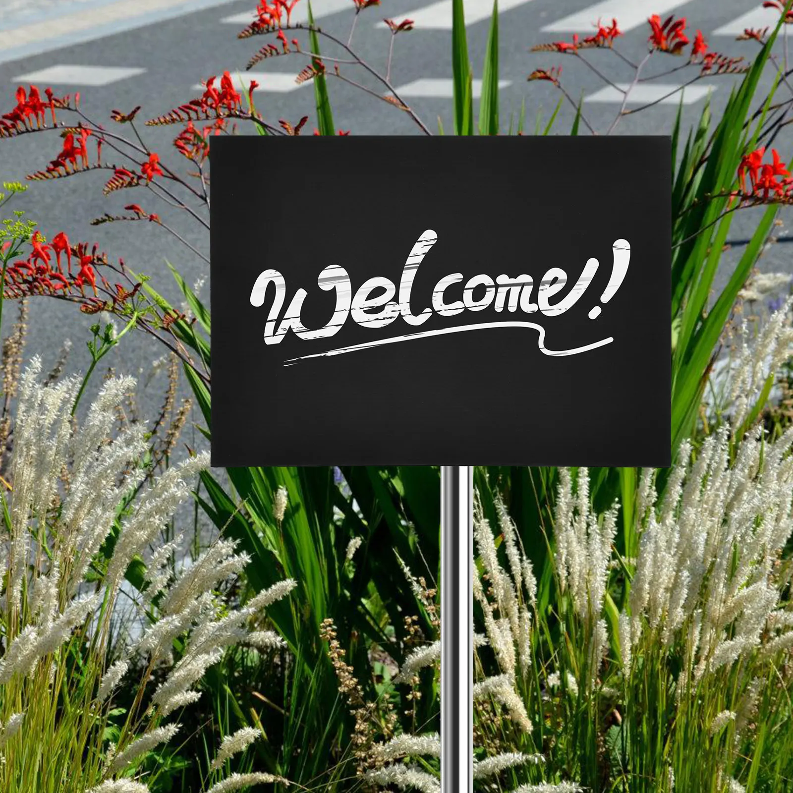 2Pcs Professional Black Blank  - Yard Sign Blank review and price