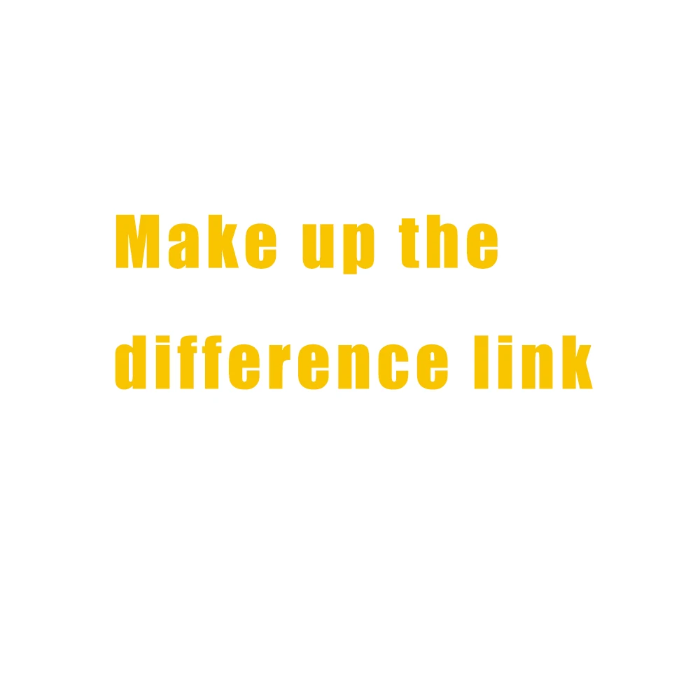 

Make up the difference link