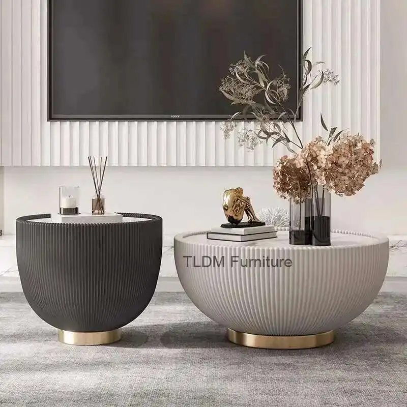 

Unique Cheap Coffee Table Italian Standing Aesthetic Space Saving Designer Side Table Industrial Mesa Auxiliar Salon Furniture