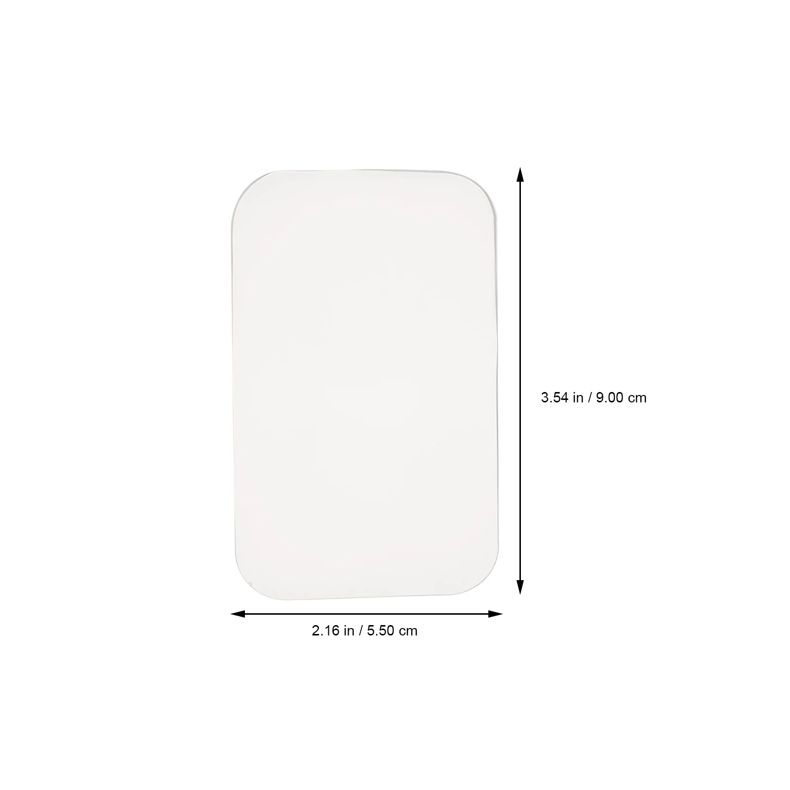 4 pezzi vassoio per estensione ciglia cuscinetto per innesto ciglia in silicone supporto per ciglia finte uso in salone strumenti per pallet acrilico multiuso