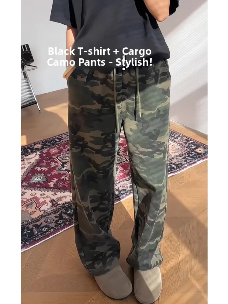 

Cleanfit американские камуфляжные повседневные брюки мужские High Street Vibe тяжелые драпированные спортивные спортивные штаны для пар