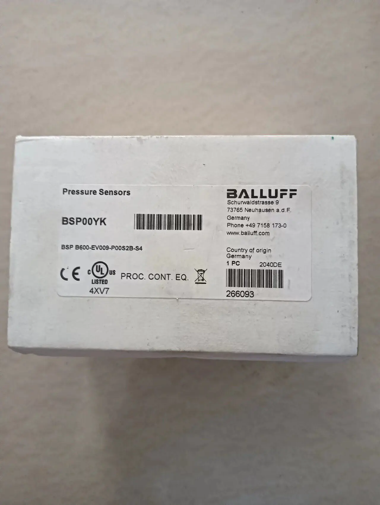 Balluff Sensor BSP00YK