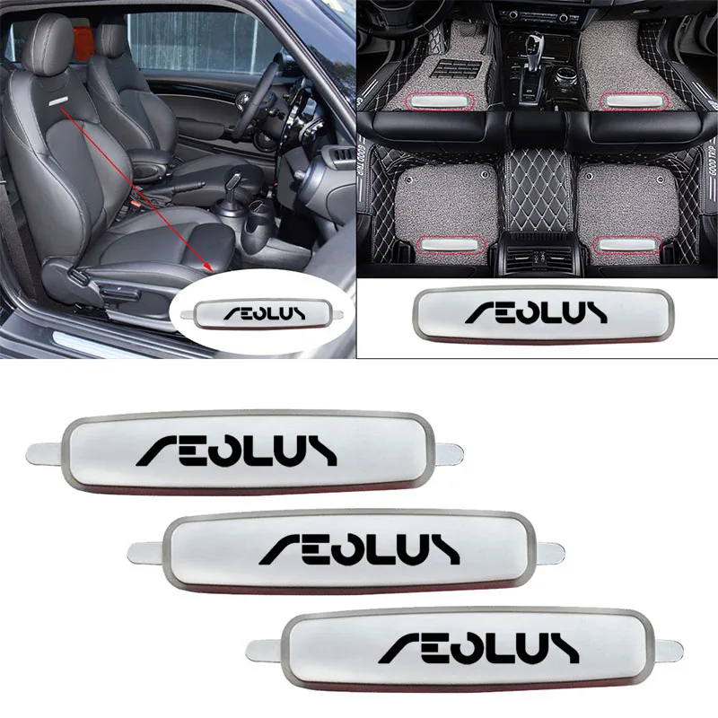 

1 PC Car Metal Seat Emblem Seat Tuning Badges Sticker For DFMC Dongfeng Aeolus MAX GS AX7 AX4 A9 E70 AX3 AX5 L60 A30 A60 S50 H30