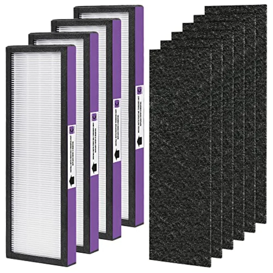 

FLT5250PT Replacement Filter Compatible with Germ-Guardian Filter C Pet True Hepa Filter Air Pu-rifier AC5250PT AC5000E 4 HEPA