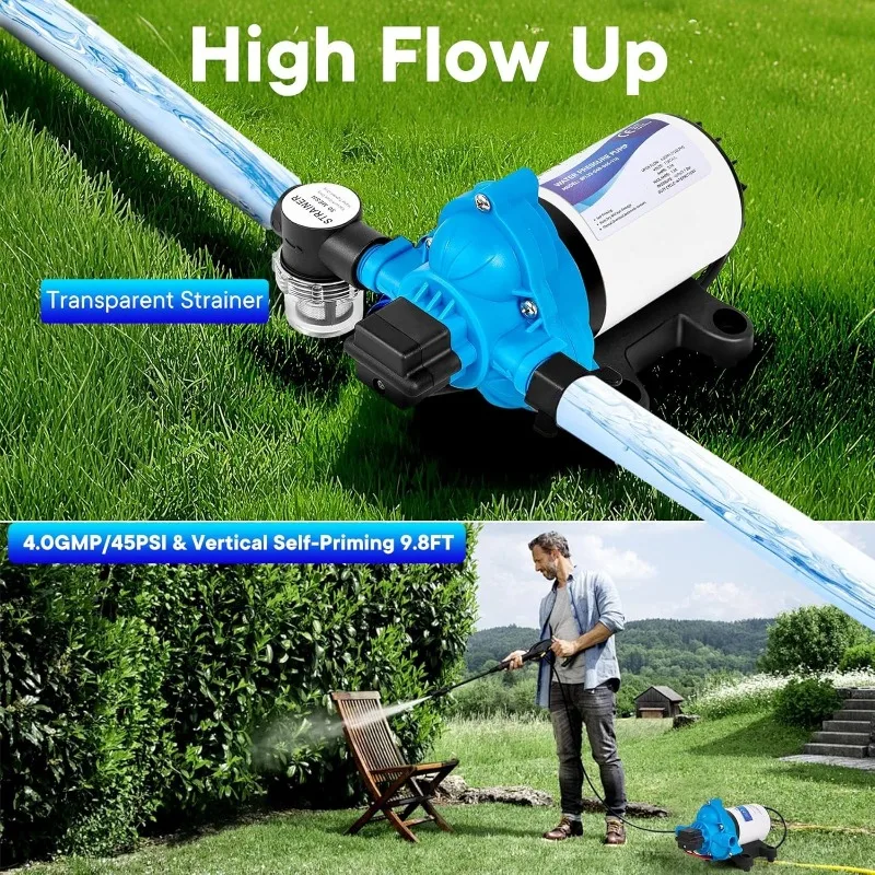 Bestselling High-quality Industrial Parts  Indoor Booster Pump 110VAC 220VAC T42 Diaphragm Water Pump