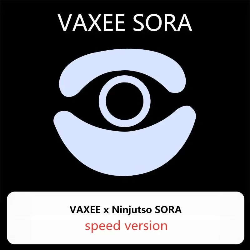 1 Set Ultraglide Mouse Skates For VAXEE x NINJUTSO SORA Brake Control Speed Silence Feet ICE Version Mice Glides PTFE Feet