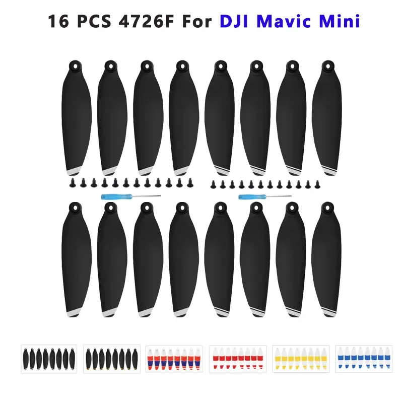 

Mavic Mini Propellers Compatible for DJI Mavic Mini Drone Replacement Low-Noise and Quick-Release Blades Props