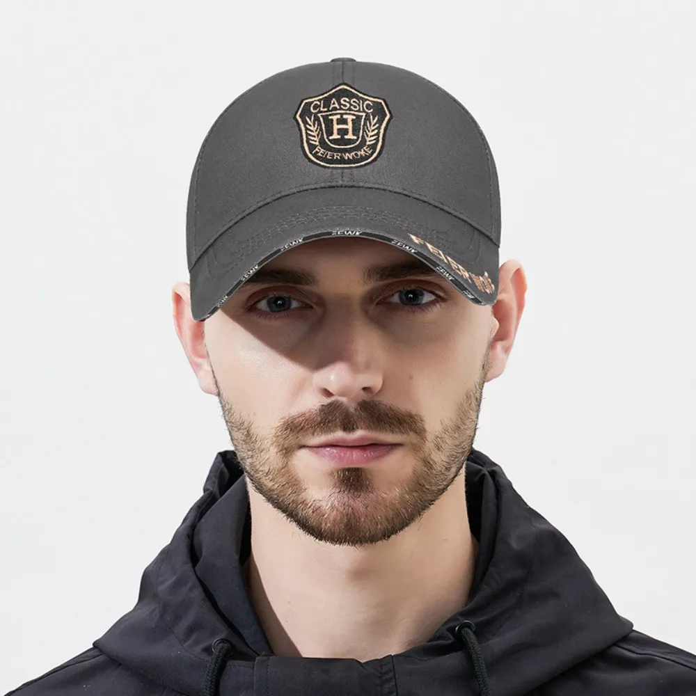 

Breathable Letter Embroidery Hat Quick-drying UV Protection Men's Sunshade Cap Lightweight Metallic Pores Baseball Cap Fishing